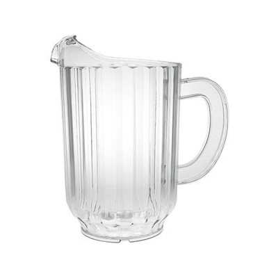 Plastic water pitcher, 60oz